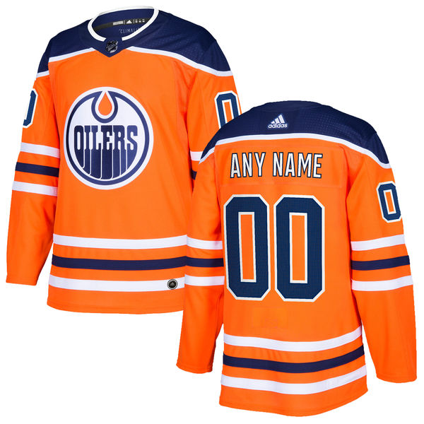 Customized Women Edmonton Oilers adidas Orange NHL Jersey->calgary flames->NHL Jersey